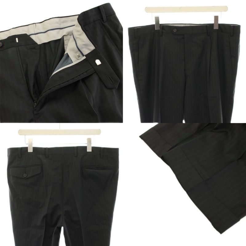 Loro Piana Suit Set Top and Bottom Tailored Jacket Single Pants Trousers Zip — view 8