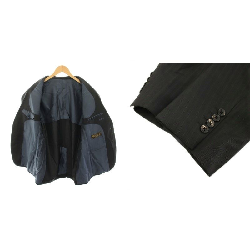 Loro Piana Suit Set Top and Bottom Tailored Jacket Single Pants Trousers Zip — view 7