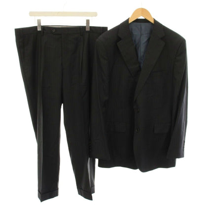 Loro Piana Suit Set Top and Bottom Tailored Jacket Single Pants Trousers Zip