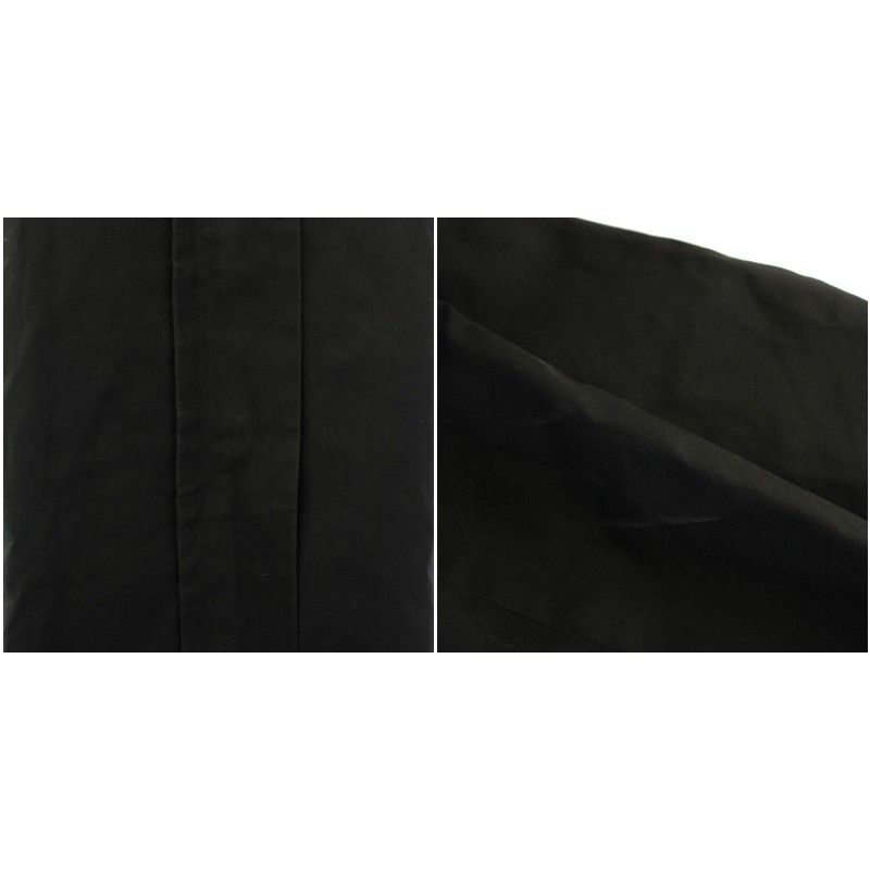 Celine Stand Collar Coat Long 40 Black — view 7