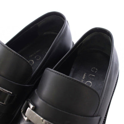 Gucci Horsebit Loafers Leather 40 Black TK — view 5