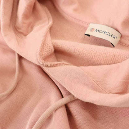 Moncler Hoodie Sweater Logo XS Pink — view 7