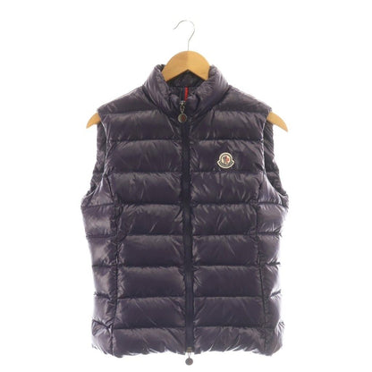 Moncler Ghany Down Jacket Vest Zip Up 2 Purple