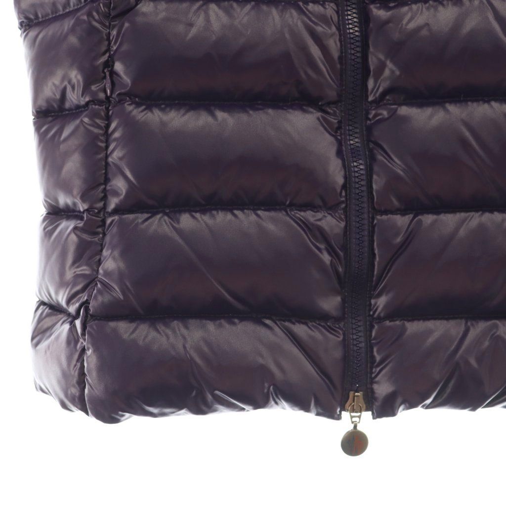 Moncler Ghany Down Jacket Vest Zip Up 2 Purple — view 4