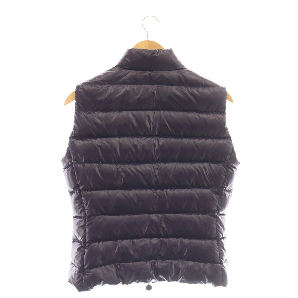 Moncler Ghany Down Jacket Vest Zip Up 2 Purple — view 2