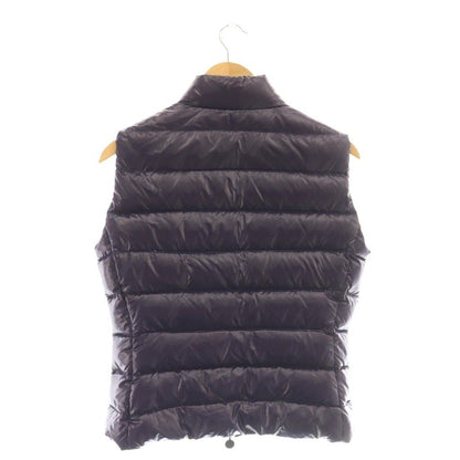 Moncler Ghany Down Jacket Vest Zip Up 2 Purple — view 2
