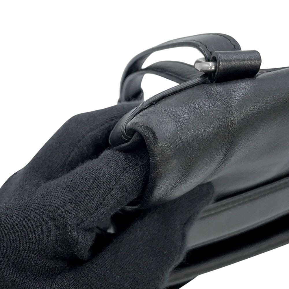 Bottega Veneta Shoulder Bag Leather Black — view 6