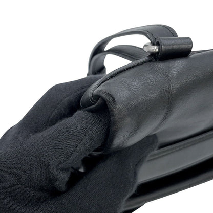 Bottega Veneta Shoulder Bag Leather Black — view 6