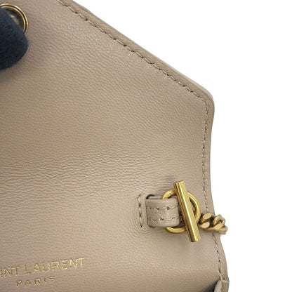 Saint Laurent Paris Chain Shoulder Bag Gay Bi Micro Leather — view 9