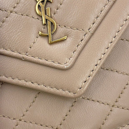 Saint Laurent Paris Chain Shoulder Bag Gay Bi Micro Leather — view 7