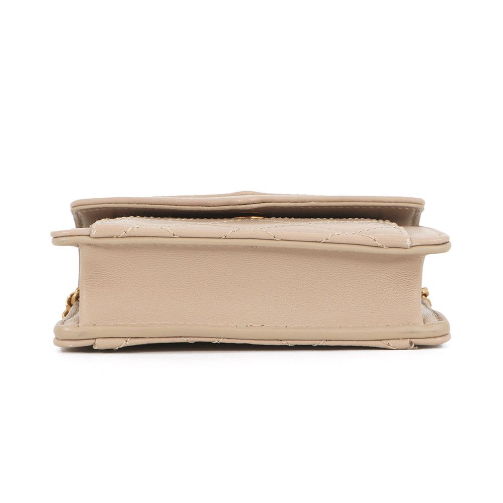 Saint Laurent Paris Chain Shoulder Bag Gay Bi Micro Leather — view 3