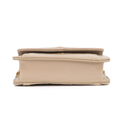 Saint Laurent Paris Chain Shoulder Bag Gay Bi Micro Leather — view 3