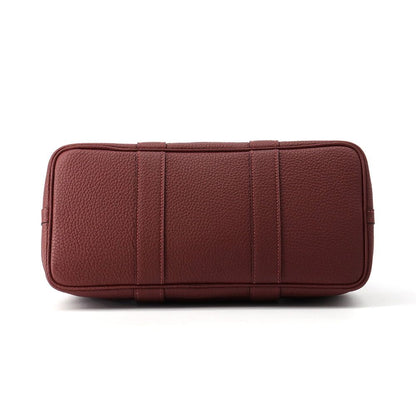 Hermes Tote Garden Party TPM Rouge Ash Silver Negonda — view 3