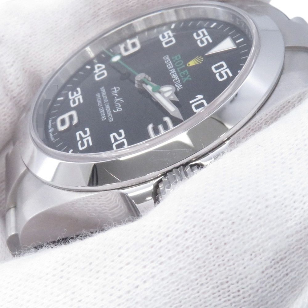 Rolex Air King Roulette Watch Black Dial — view 4