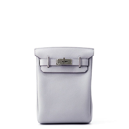 Hermes Belt Bag Kelly Hac a Dos PM Blue Glacier Silver Togo