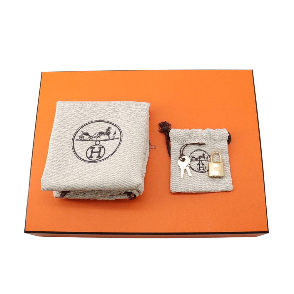 Hermes Handbag Picotin Lock PM Grimisty Champagne Gold Taurillon Clemence — view 7