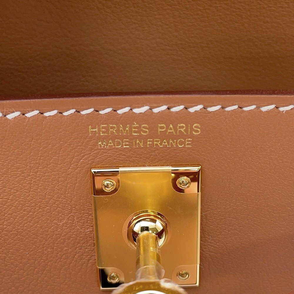 Hermes Backpack Kelly Jump Gold Swift — view 8
