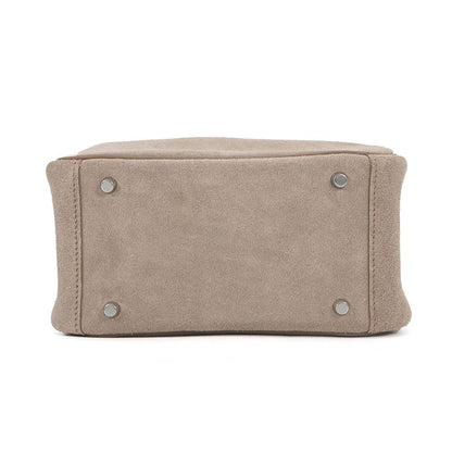 Hermes Lindy Mini Etoupe Grizzly Silver Swift 2-Way Shoulder Bag — view 3