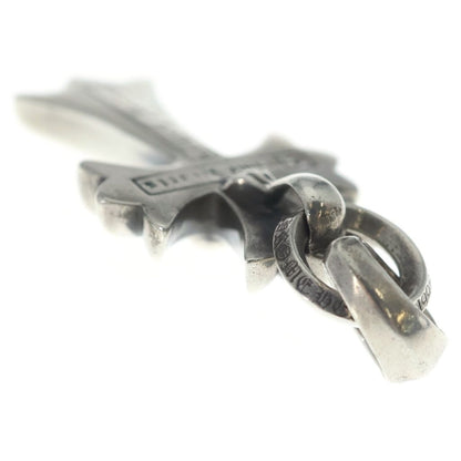 Chrome Hearts CH Crs Sml Bale Small CH Cross Pendant Top Silver — view 5