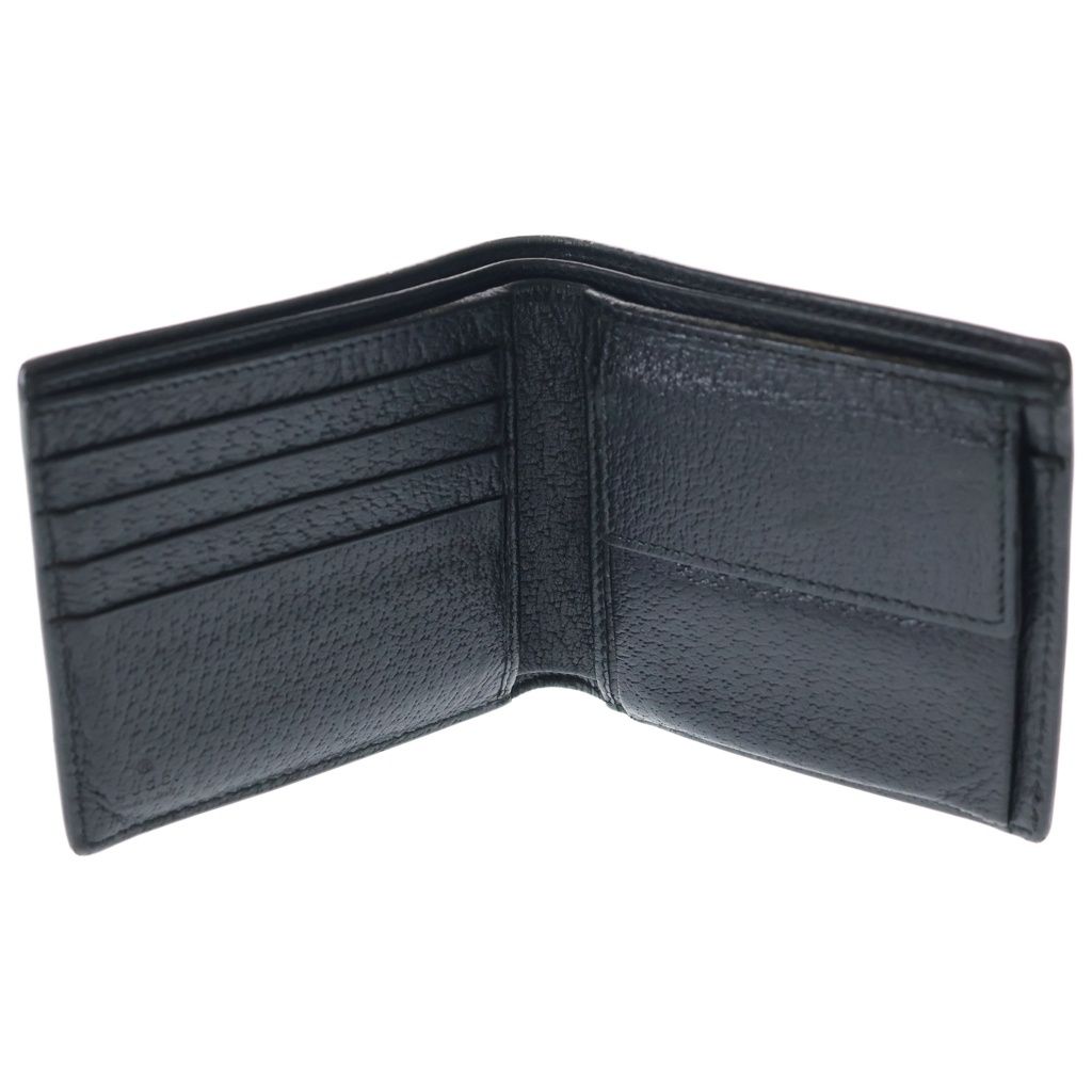 Gucci GG Marmont Leather Compact Wallet Bifold Black — view 4