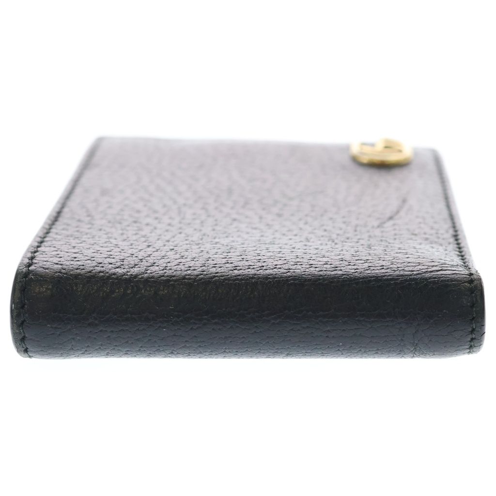 Gucci GG Marmont Leather Compact Wallet Bifold Black — view 3