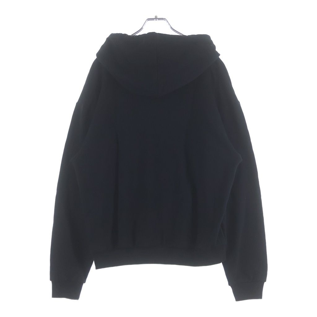 Celine Logo Print Hoodie Pullover Black — view 2