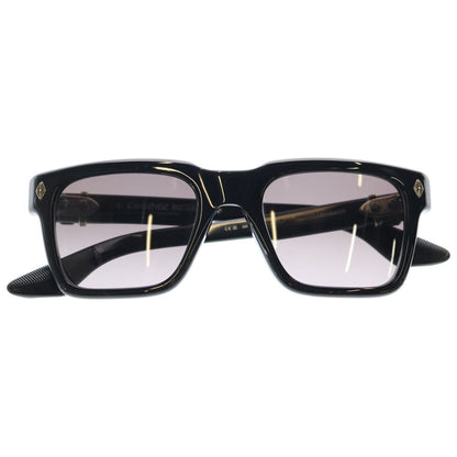 Chrome Hearts Halllamanass Side Horse Shoe Cross Ball Sunglasses Black Eyewear