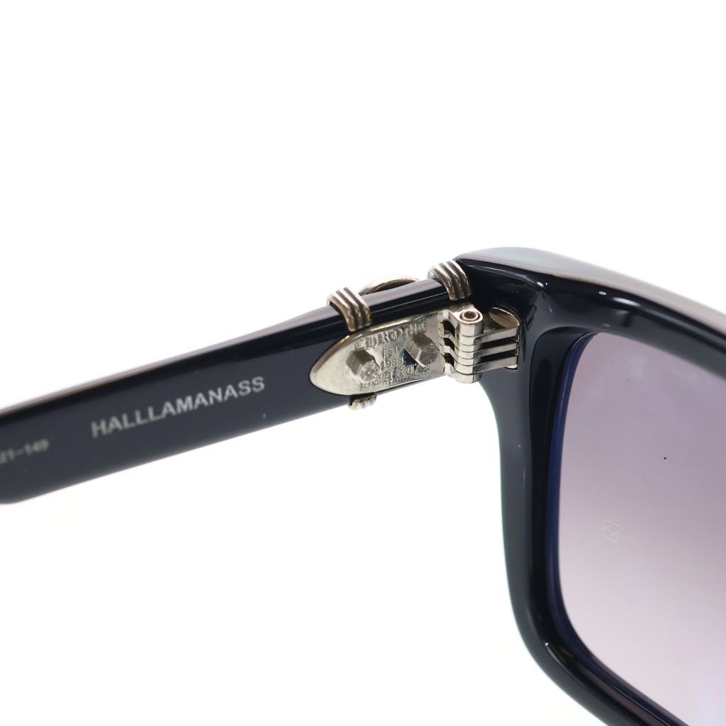 Chrome Hearts Halllamanass Side Horse Shoe Cross Ball Sunglasses Black Eyewear — view 4