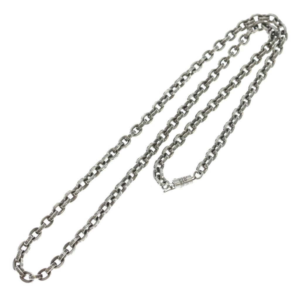 Chrome Hearts Paper Chain 20 Necklace Silver — view 2