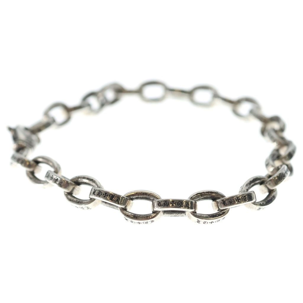 Chrome Hearts Large Paper Chn Large Chain Bracelet Silver — view 3