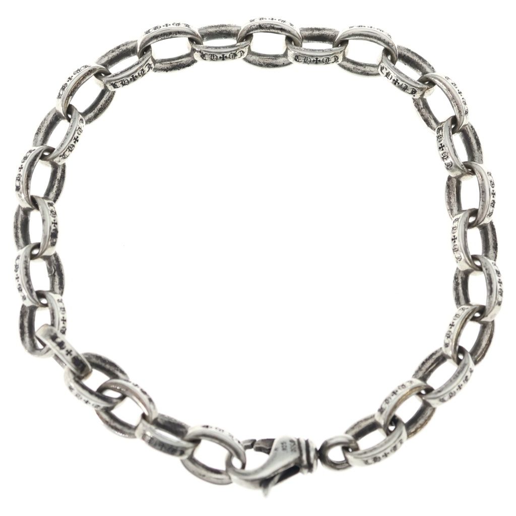 Chrome Hearts Large Paper Chn Large Chain Bracelet Silver — view 2