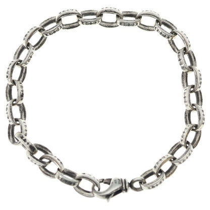 Chrome Hearts Large Paper Chn Large Chain Bracelet Silver — view 2