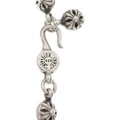 Chrome Hearts 1 Crsbl Chn Sml BS Fluer Cross Ball Chain BS CH Necklace Silver — view 5