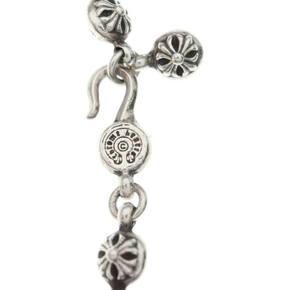 Chrome Hearts 1 Crsbl Chn Sml BS Fluer Cross Ball Chain BS CH Necklace Silver — view 4
