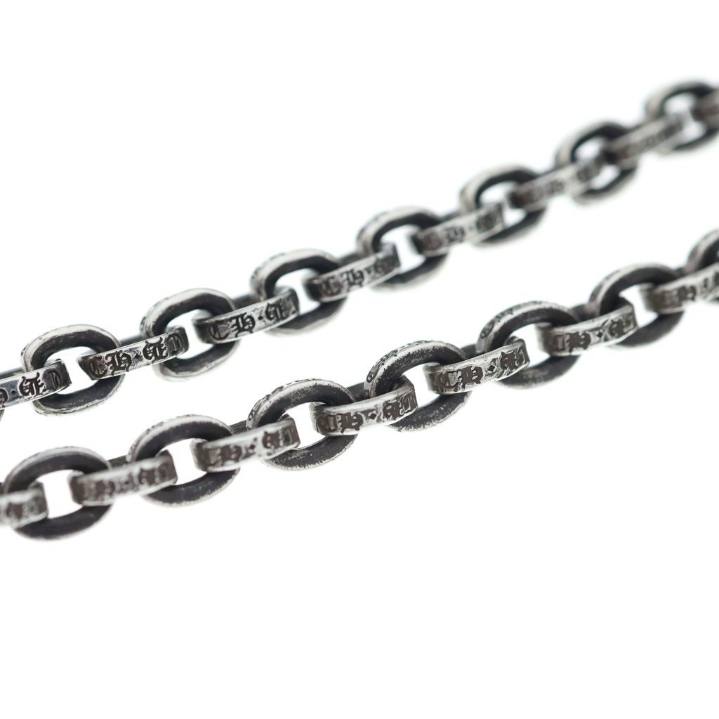 Chrome Hearts Paper Chain 24 Necklace Silver — view 3