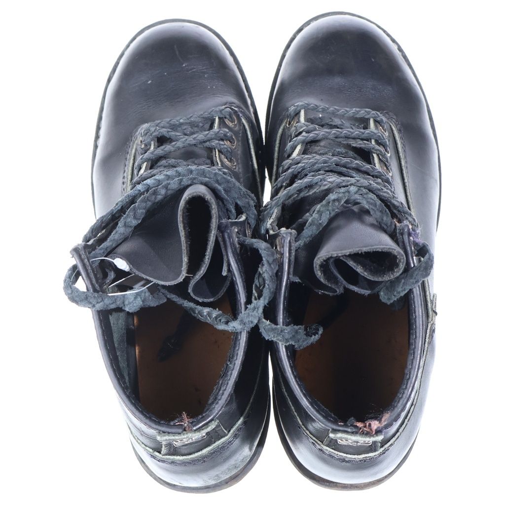 Chrome Hearts Wesco Highliner Leather Bra Dress Up Boots Black 10 — view 4