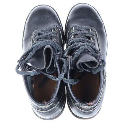 Chrome Hearts Wesco Highliner Leather Bra Dress Up Boots Black 10 — view 4