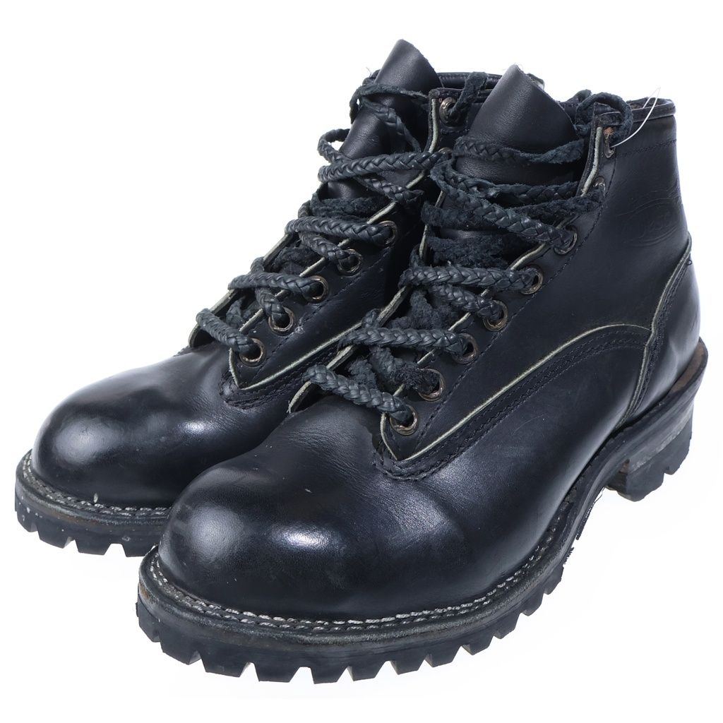 Chrome Hearts Wesco Highliner Leather Bra Dress Up Boots Black 10 — view 2
