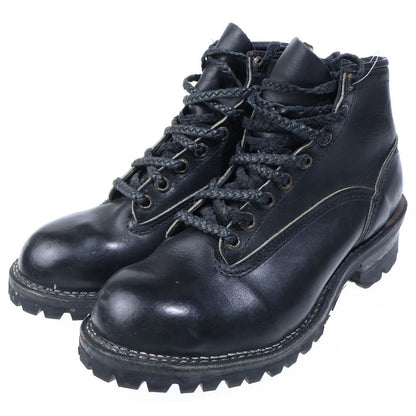Chrome Hearts Wesco Highliner Leather Bra Dress Up Boots Black 10 — view 2