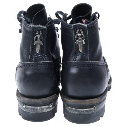 Chrome Hearts Wesco Highliner Leather Bra Dress Up Boots Black 10 — view 3
