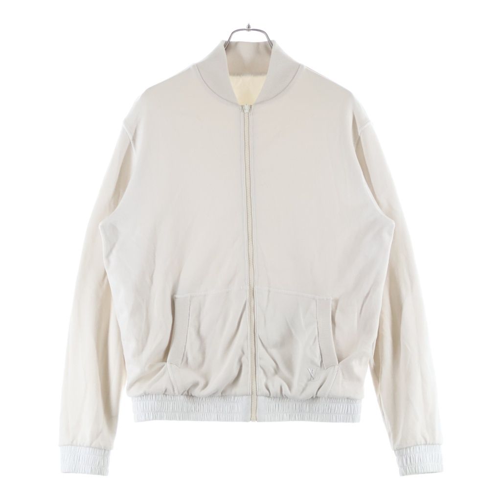 Louis Vuitton Monogram Reversible Zip Up Jacket Ivory Zlw — view 3