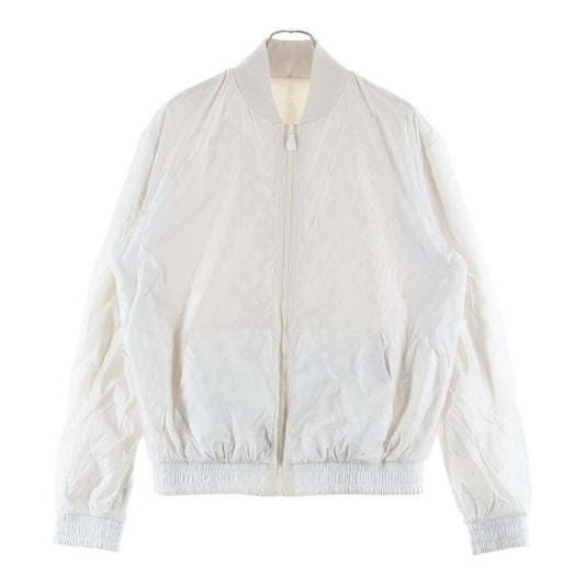 Louis Vuitton Monogram Reversible Zip Up Jacket Ivory Zlw