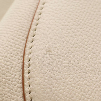 Loewe Gate Top Handle 2-Way Shoulder Bag Ivory Brown Leather Gold — view 7