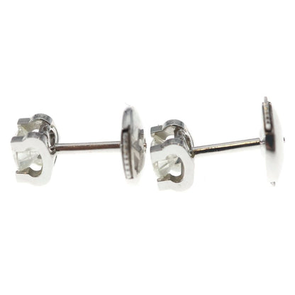 Cartier 18k C de Cartier Earrings White Gold — view 3