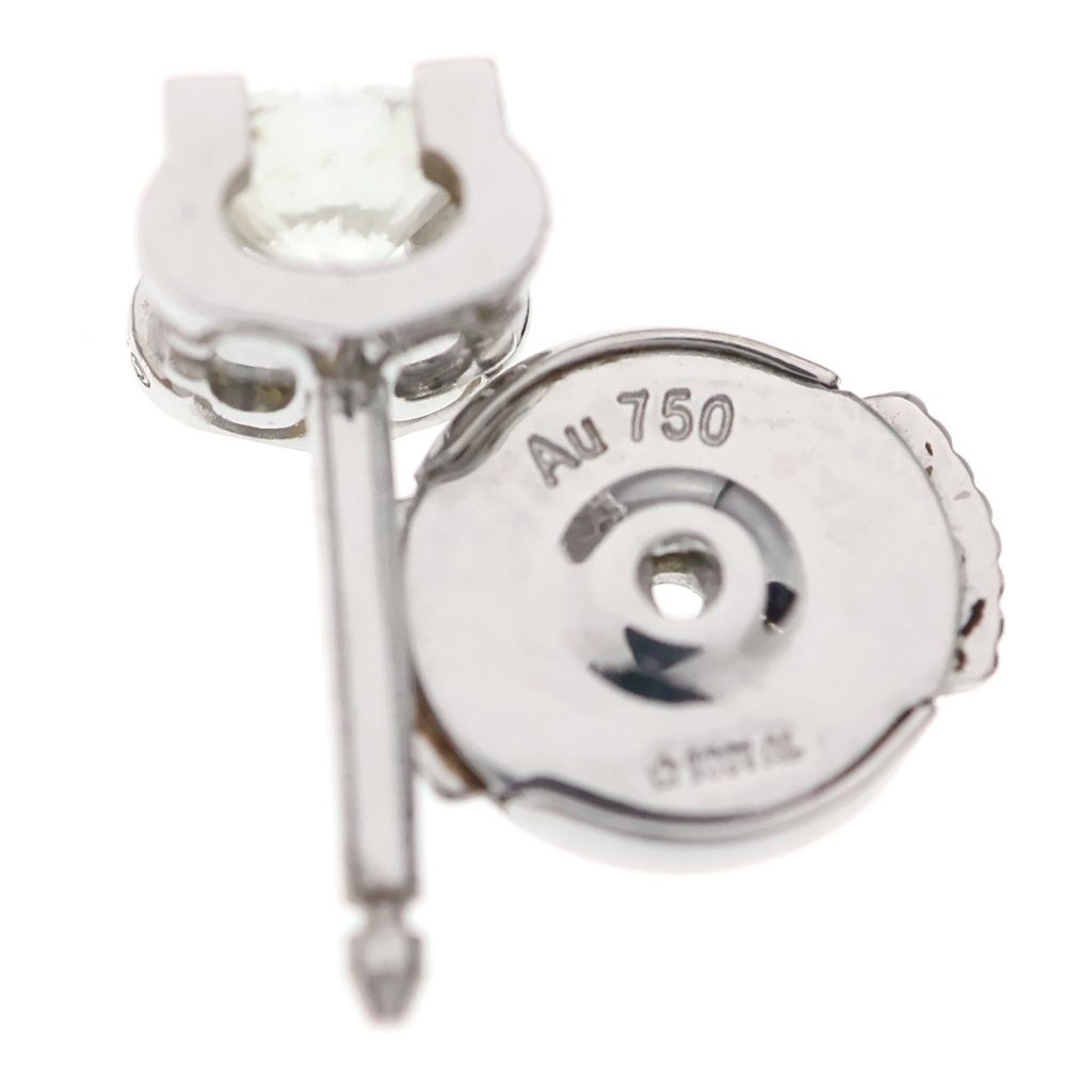 Cartier 18k C de Cartier Earrings White Gold — view 5