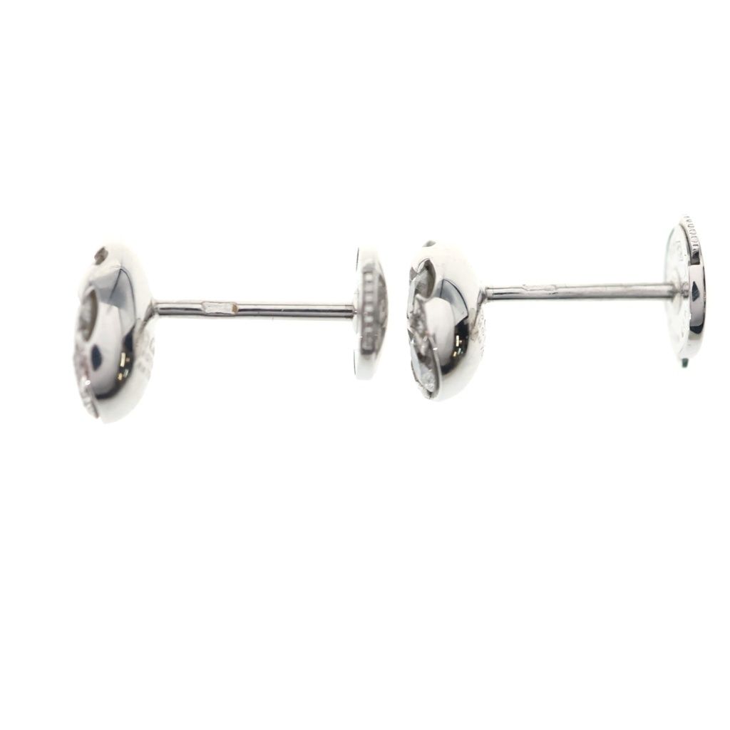 Cartier 18k Etincelle de Earrings Etain Cell White Gold — view 4