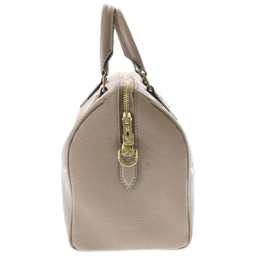 Louis Vuitton Speedy Bandouliere 25 Monogram Empreinte Leather Handbag Gold — view 3