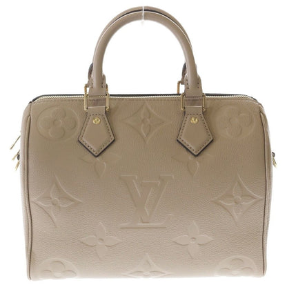 Louis Vuitton Speedy Bandouliere 25 Monogram Empreinte Leather Handbag Gold