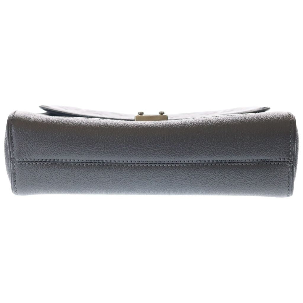 Louis Vuitton Monogram Empreinte Saint Germain PM Shoulder Bag Chain Dark Gray — view 4