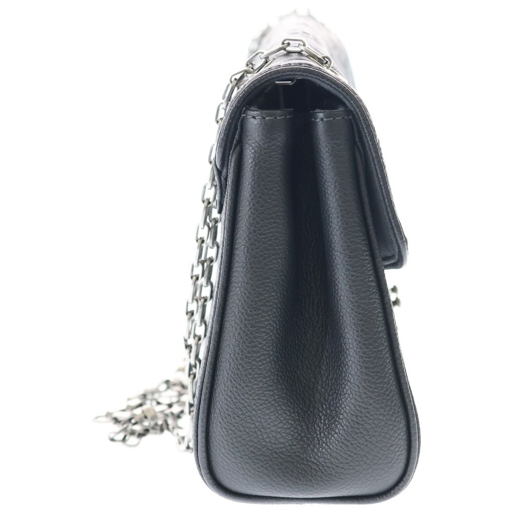 Louis Vuitton Monogram Empreinte Saint Germain PM Shoulder Bag Chain Dark Gray — view 3